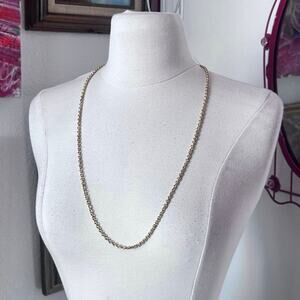 gold chain necklace long